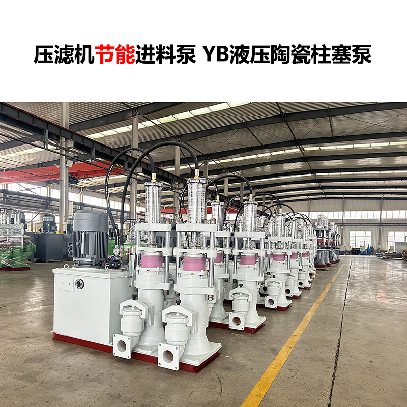污水處理廠500平方壓濾機進料泵多大？